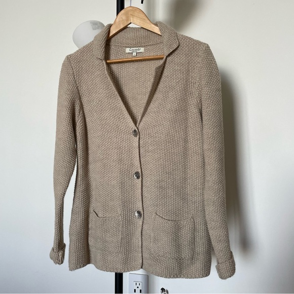 Italian Wool Blend Cardigan - Picture 1 of 5